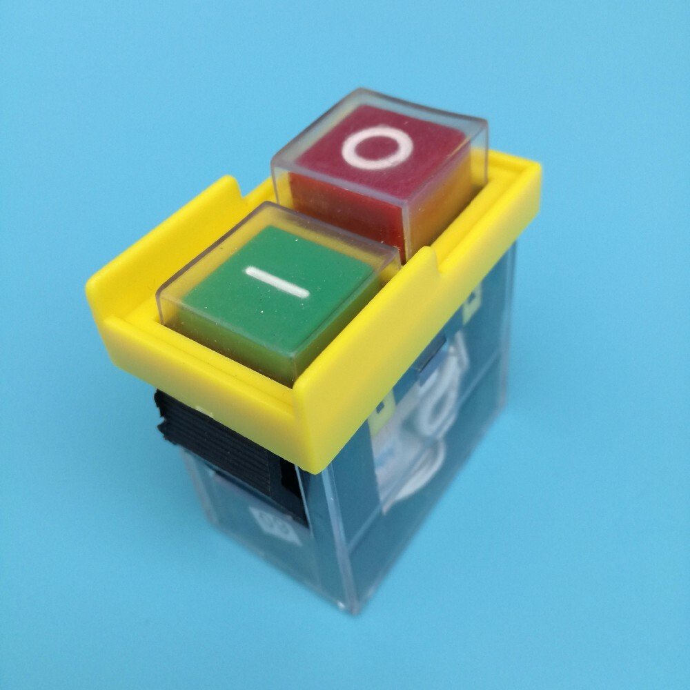 KJD6 Industrial Electromagnetic Pushbutton Switch for Electric Bench Saw Drill - Image 3