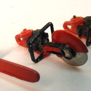 Power Tool Set 1/32nd Scale for Fire Models Various Gas Saws by Don Mills Model