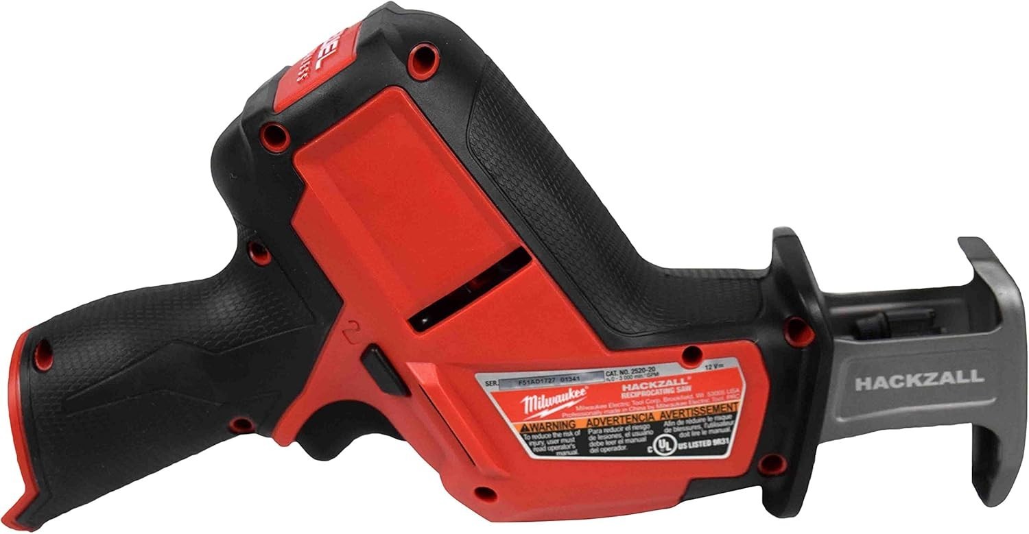 Milwaukee 2520-20 M12 FUEL Brushless HACKZALL Reciprocating Saw | Tool Only - Image 4