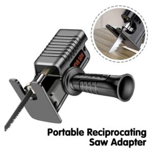 Reciprocating Saw Adapter Electric Drill Jigsaw Power Tool Wood Cutter Portable