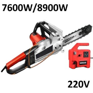 7600/8900W Wall Saw Chainsaw Reinforced Concrete Demolition Tool High Power 220V