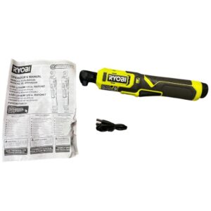 RYOBI USB Lithium 3/8 in Cordless Ratchet Kit w/ USB Cable & Manual