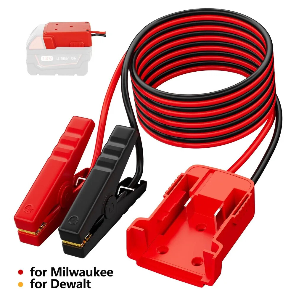 Automotive Emergency Power Kits 12AWG Cable Jumper Starter Jump Kit Power Tool
