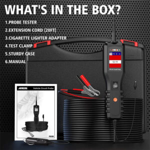 Automotive Circuit Tester Inspection Tools Kit Electrical System Mechanical Tool