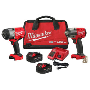 Milwaukee 3010-22 M18 FUEL 1/2" And 3/8" High Torque Automotive Combo Kit