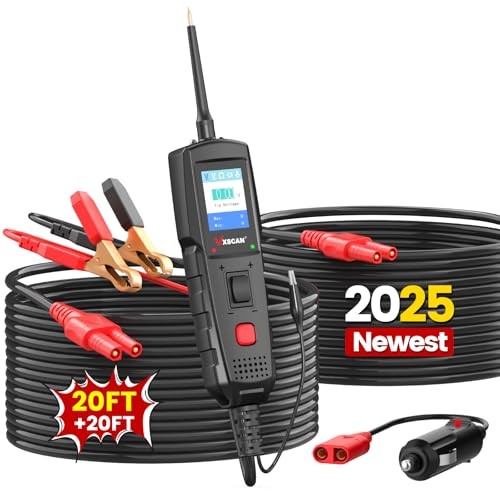 Automotive Power Circuit Probe Kit, Circuit Tester Breaker Finder Tool, Black - Image 2