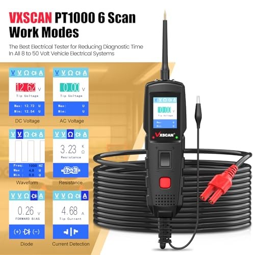 Automotive Power Circuit Probe Kit, Circuit Tester Breaker Finder Tool, Black - Image 4