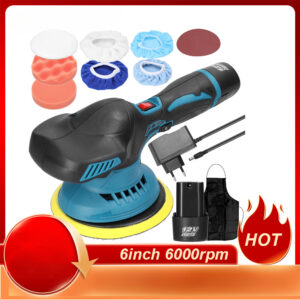 6inch Electric Car Polisher Polishing Machine Multifunctional Rotary Tool New