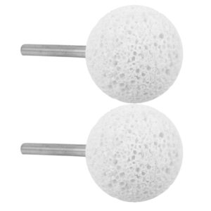 2PCS Automotive Tire Repair Grinding Machine Bit Set Vacuum Tyre Coral Buffing