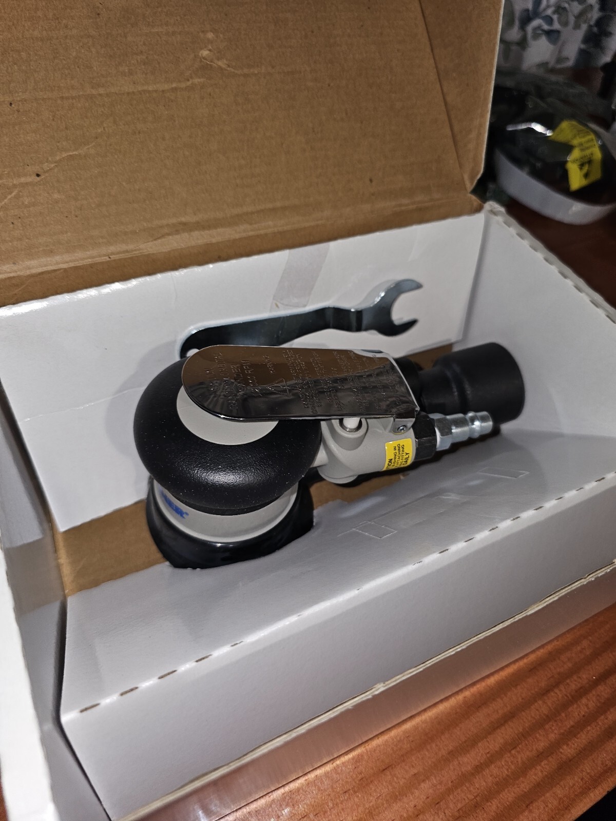 Clayton/car O Liner 3" Random Orbital Pneumatic Sander Automotive Dustless