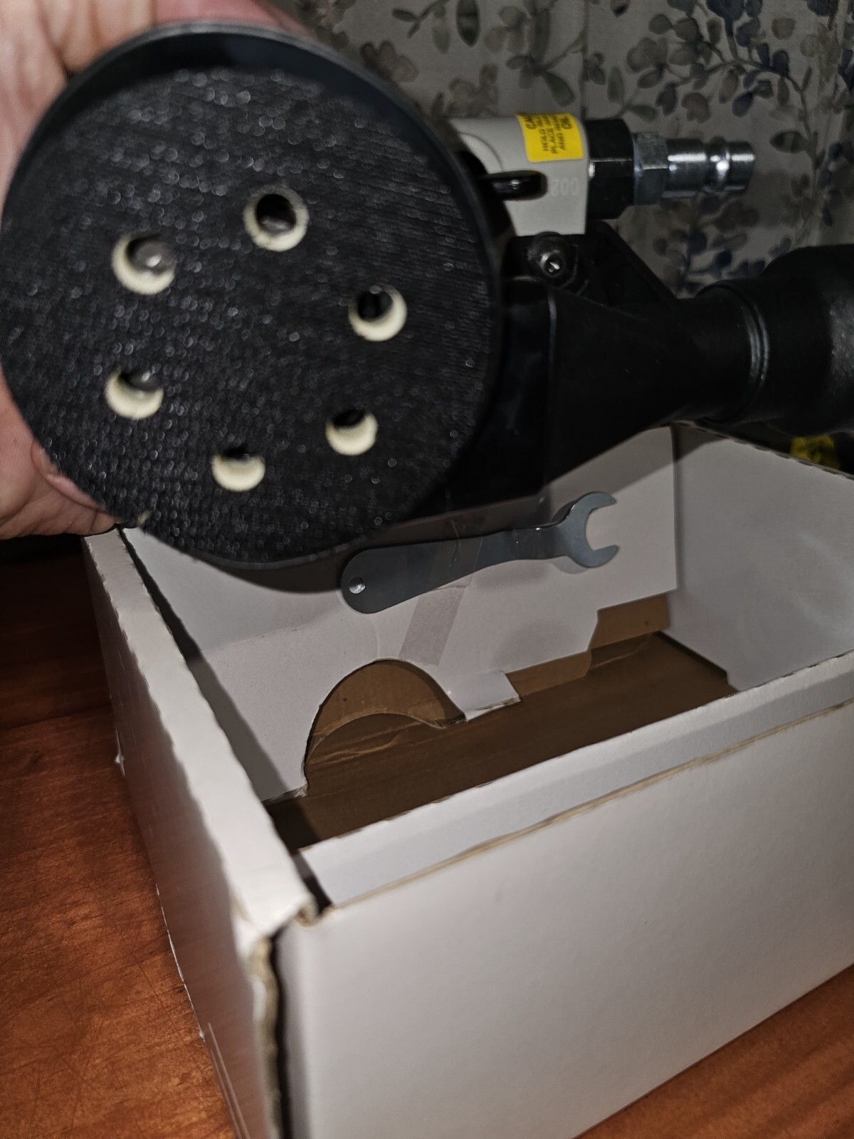 Clayton/car O Liner 3" Random Orbital Pneumatic Sander Automotive Dustless - Image 4