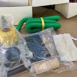 New pneumatic orbital dustless auto sander, automotive body shop tool