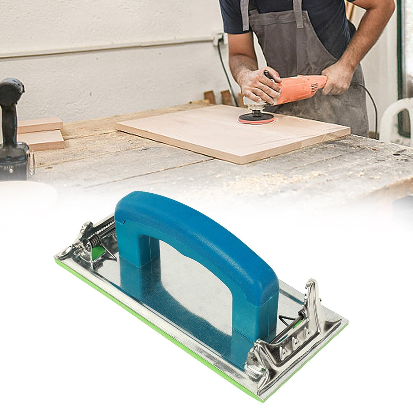 Hand Sander with Handle Manual Hand Sanding Block Automotive Polish Wood - Image 4