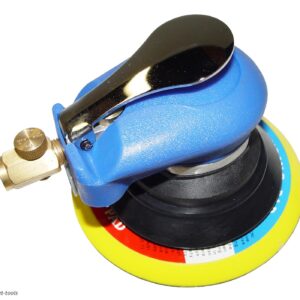 RANDOM ORBIT AIR SANDER, 6” – pneumatic automotive sanding tool tools auto body
