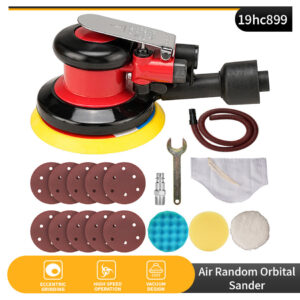 5" RANDOM ORBITAL PALM AIR SANDER 12,000 RPM Automotive Body Sanding