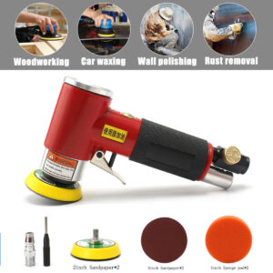 2'' 3'' Automotive Orbital Air Angle Sander Polishing Tool Car Grinding Machine