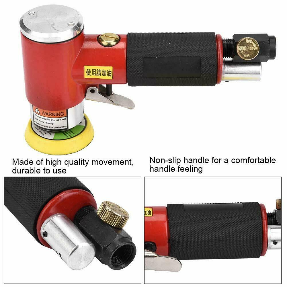 2'' 3'' Automotive Orbital Air Angle Sander Polishing Tool Car Grinding Machine - Image 4