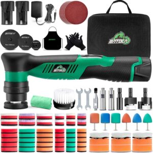 BATOCA S5 Cordless Car Buffer Polisher Sander Dual Action & Rotary Black