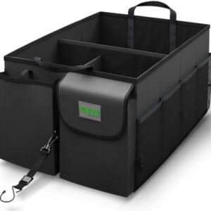 DRIVE - Car Trunk Organizer - Collapsible, Multi-Compartment Automotive SUV Car