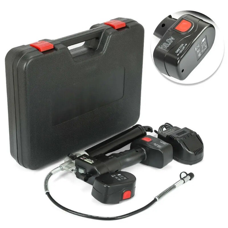 Cordless Rechargeable Grease Gun Battery Automotive Tool Electric butter gun; - Image 2