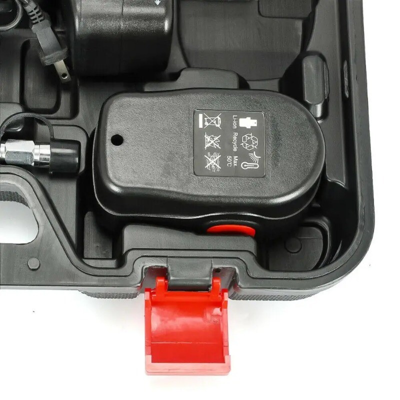 Cordless Rechargeable Grease Gun Battery Automotive Tool Electric butter gun; - Image 5