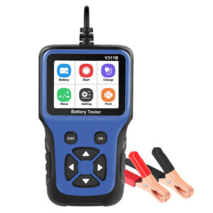 Analyzer Tools Automotive 12V Car Battery Charger Tester Auto Diagnostic Tool