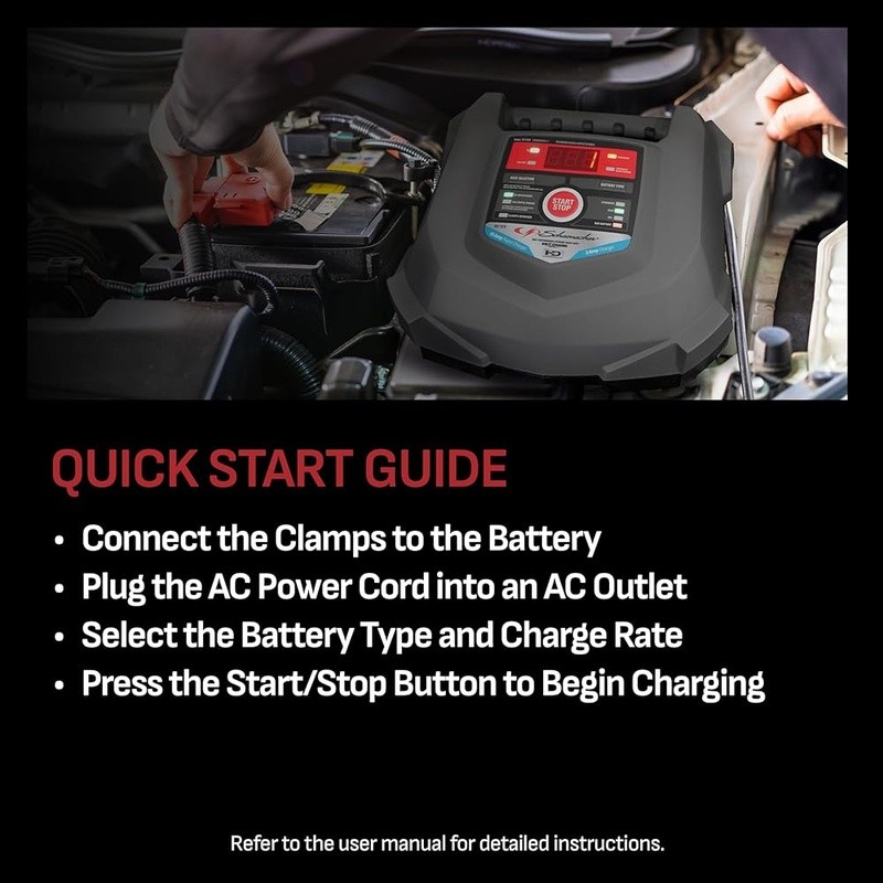 4 in 1 Battery Charger Maintainer 12V 6V Smart Trickle Charge Automotive Tool US - Image 4