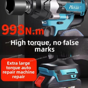 High-Torque Electric Wrench Brushless Heavy-Duty Wrench for Automotive Repair