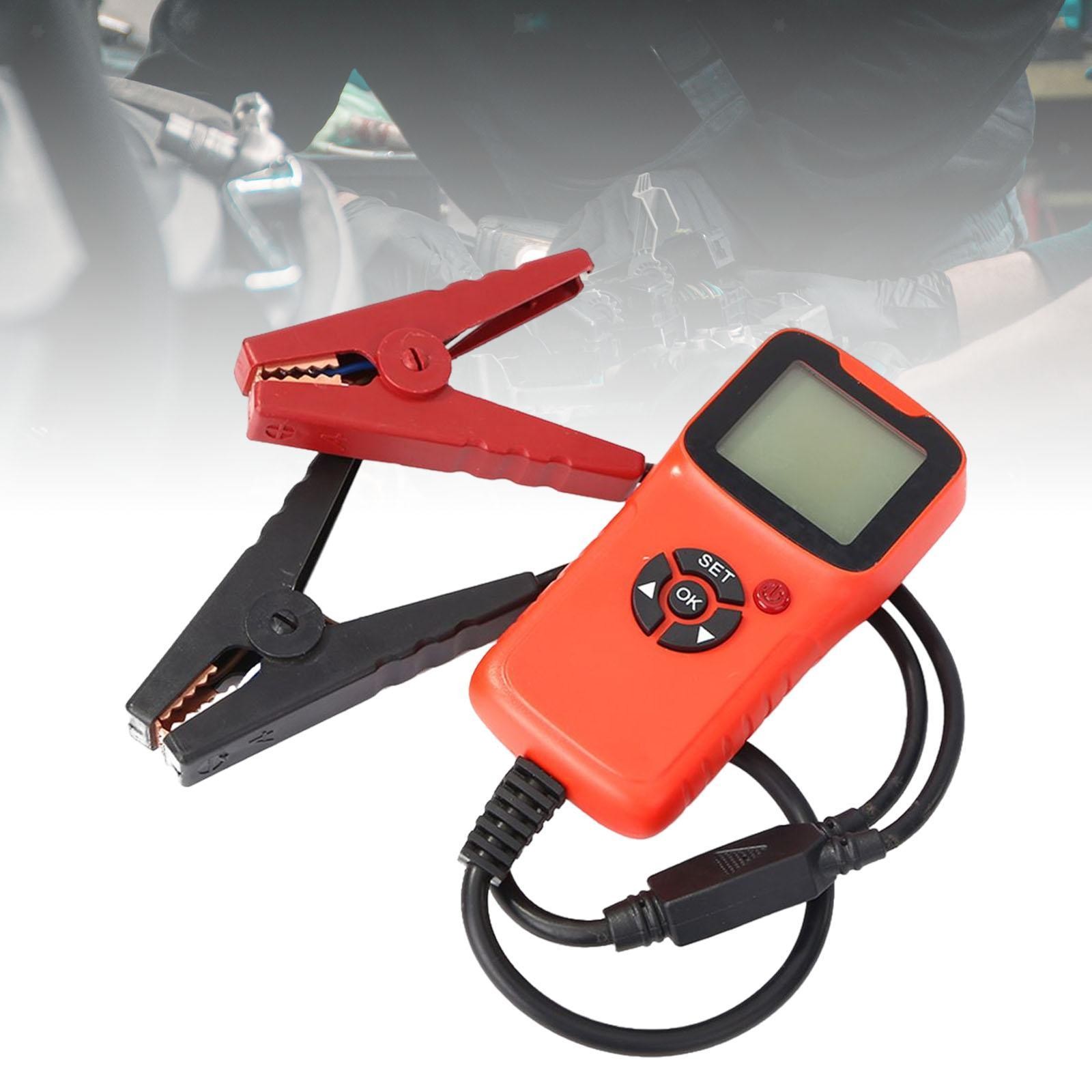 12V CCA Automotive Load Battery Digital Analyzer Bad Cell Test Tool - Image 4