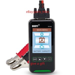 NewCar Battery Tester 12V 24V Digital Automotive Battery Tester Analyzer 2000CCA