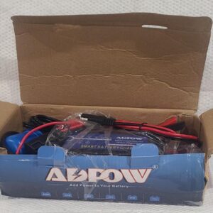 ADPOW 5A 12V Automatic Smart Battery Charger Automotive Maintainer 7-Stages