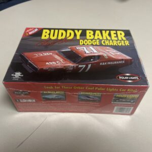 Polar Lights Buddy Baker #71 K&K Charger RARE RED MOLDED PLASTIC Factory Sealed