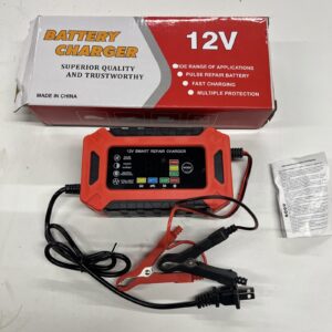 6 AMP 12V Car Battery Charger Smart Battery Trickle Charger Automotive 12Volt...