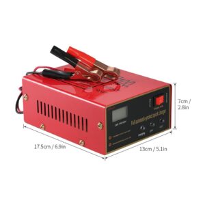 ✈12V 24V Automotive Charger With Cable Clips Intelligent Battery Charger For Car