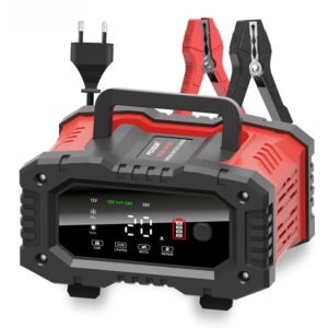 Fully Automatic Battery Charger 7-segment Smart Car Battery Charger Pulse Repair