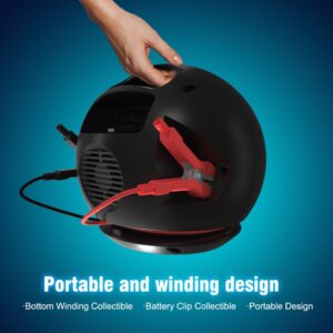 Cargadores de Batería Completamente Automáticos FOXSUR 300W 12V/20A 24V/10A Automotriz WAJV-