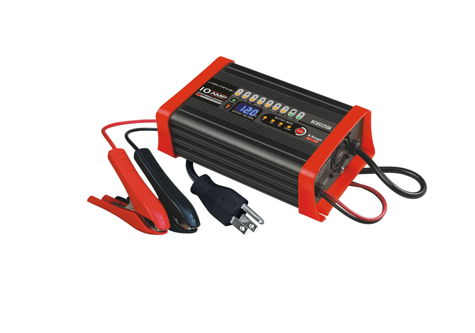 Cargador inteligente BC8S1210A 12V 10A Tender comp con BATERÍAS DE AUTOMÓVIL-