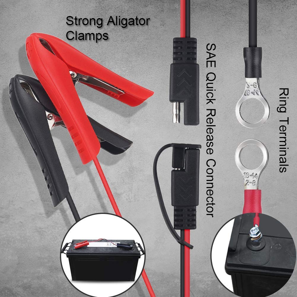 5A 12V Automatic Smart Battery Charger Automotive Maintainer 7-Stages Trickle... - Image 5