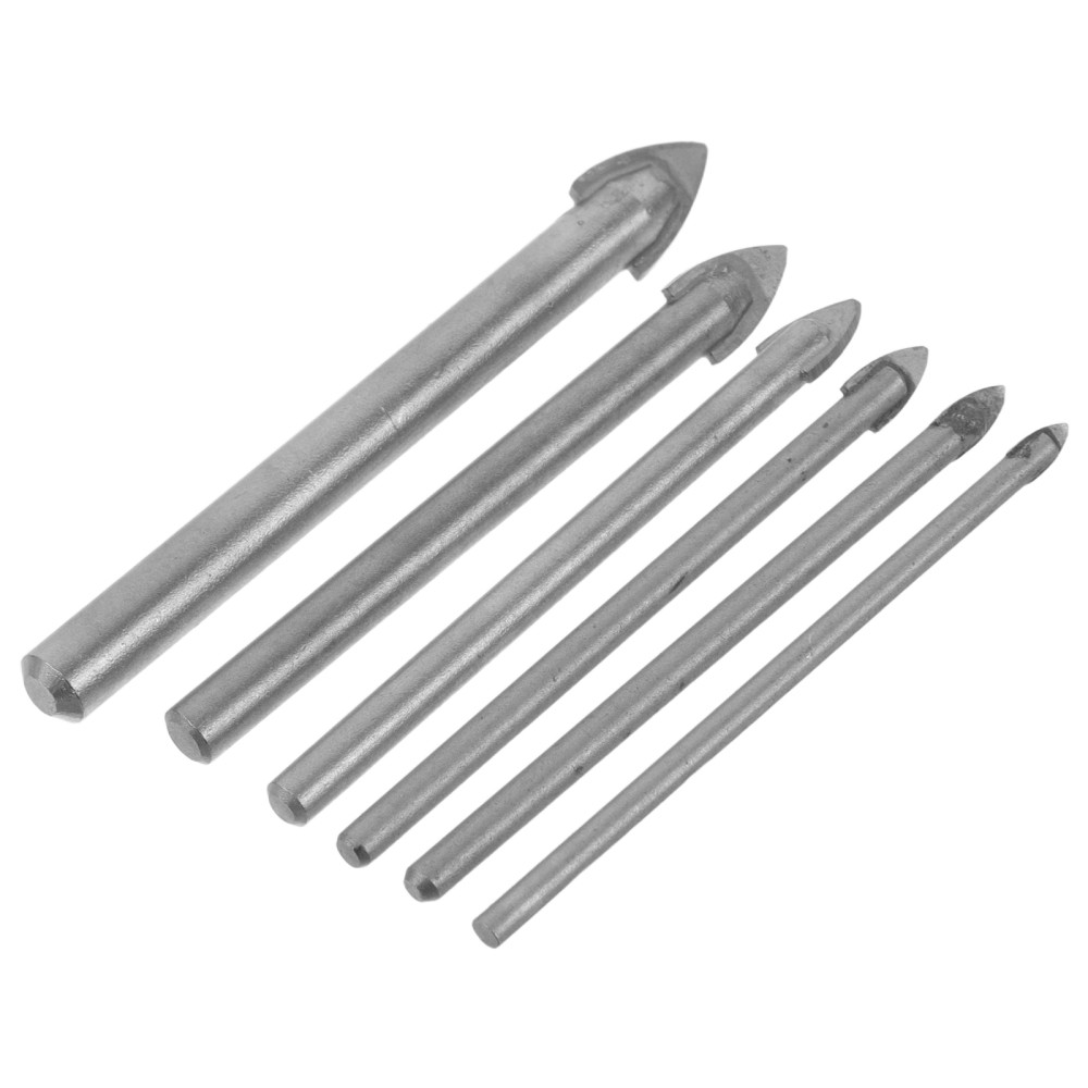 6 Pcs Automotive Windscreen Tool Car Windshield Repair Drill Bits