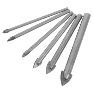 6 Pcs Automotive Windscreen Tool Car Windshield Repair Drill Bits