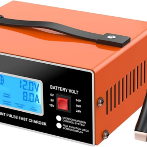 8 Volt Battery Charger Automotive 0-10A, Smart Car Golf Cart Battery Charger, Ma