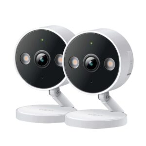 Tp-Link Tapo C120 Indoor Outdoor Home Security Wifi Camera 2K QHD TWO-PACK