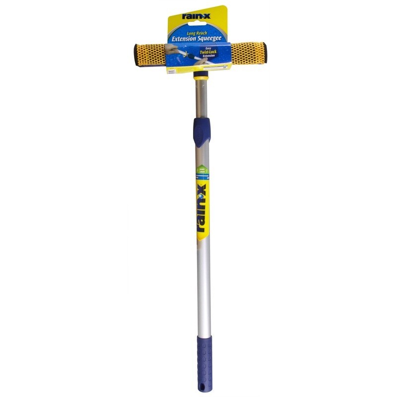 Windshield Squeegee Tool W/ Extension Handle Glass Cleaning Heavy Duty Durable - Image 2