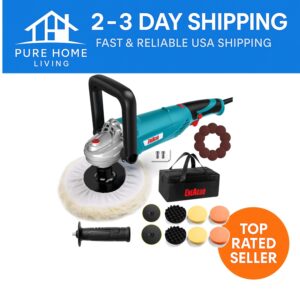 Efficient 1600W Electric Car Polisher – Heavy-Duty, Easy-to-Use with Accesories