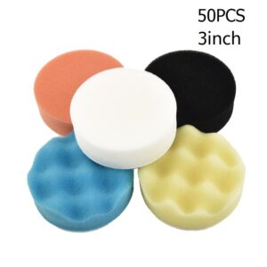 Polishing Pads Sponge 3" Accessories Automotive Tools Bonnets Detailing