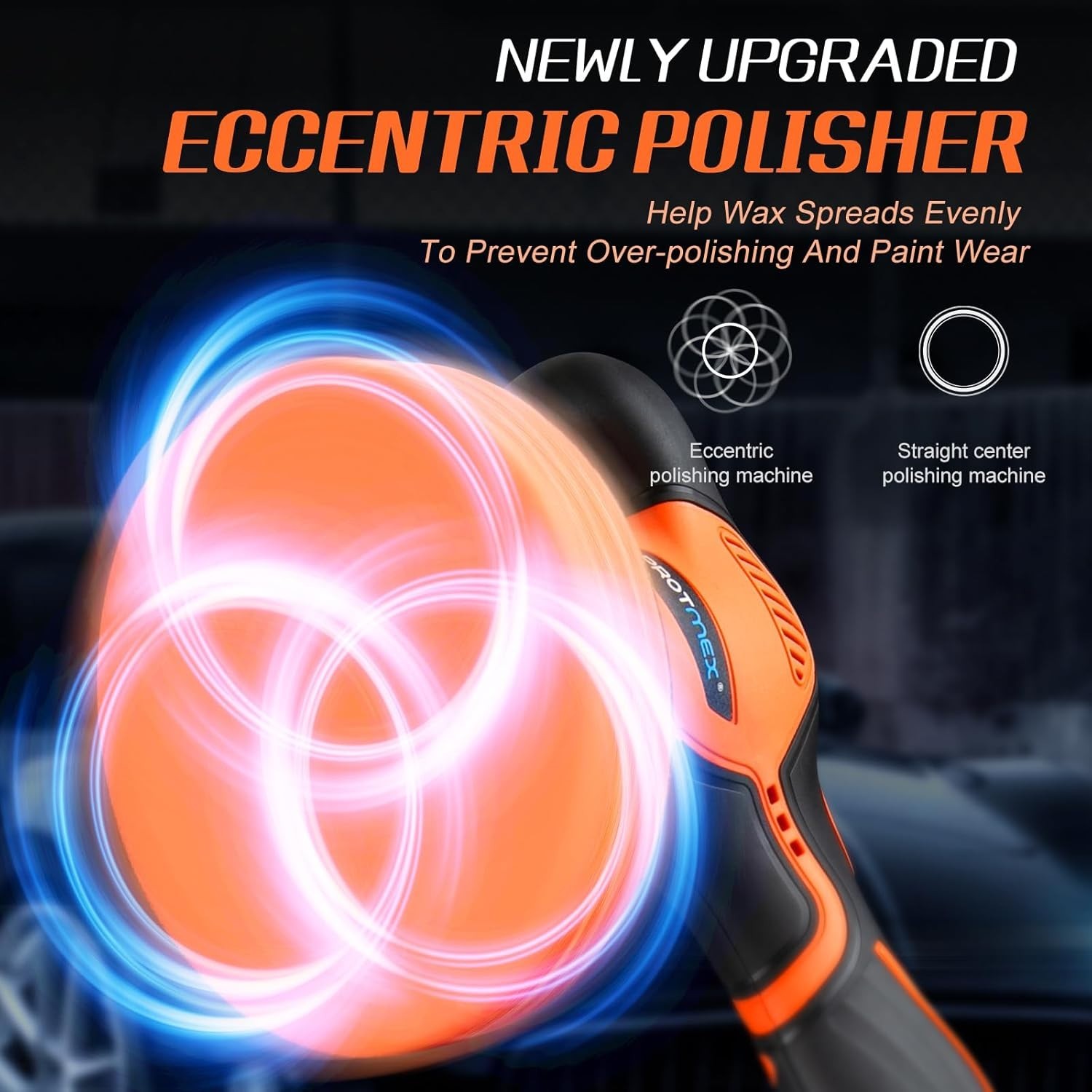 Eccentric Polisher Machine w/ Attachments - Image 5