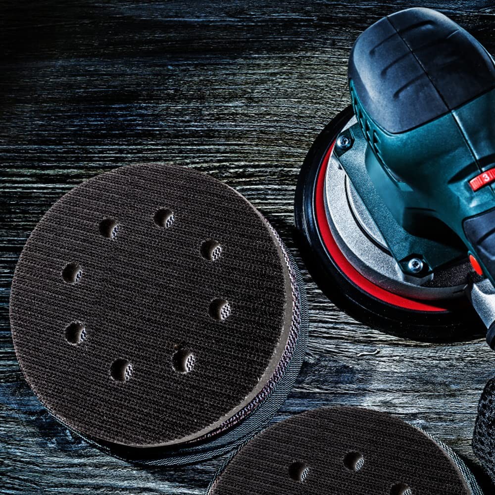 Sanding Interface Pads 5 Inch 8 Holes Foam Buffer Pads for Orbital Sander Pol... - Image 5
