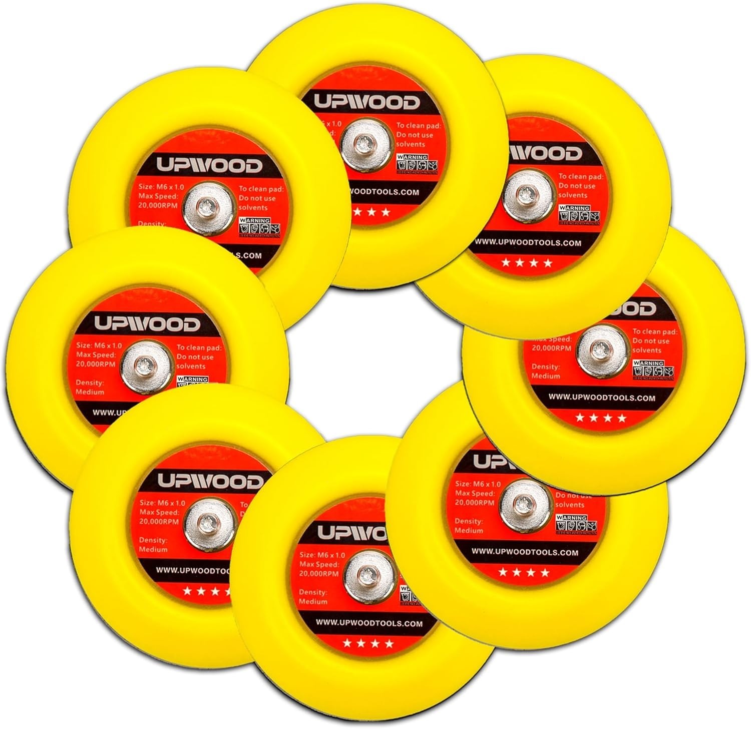 3 Inch M6 Thread Hook and Loop Backing Pad for Mini Air Sander Polisher - Image 3