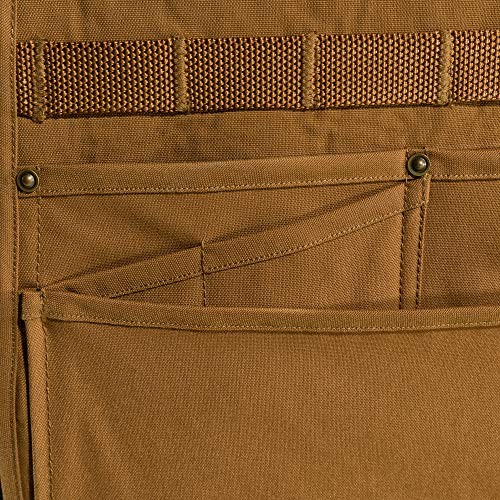Universal Nylon Duck Canvas Automotive Seat Organizer Carhartt Brown - Image 4