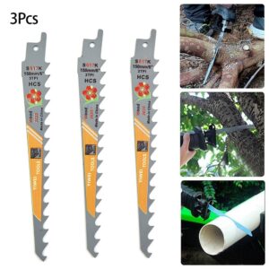 Saw Blade Saws Home Power Tools Accessories 150mm Workshop 3TPI Pruning